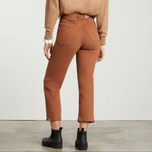Everlane The Way-High Jean NWOT - Rich Earth
